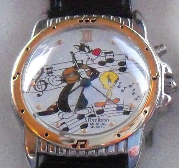 armitron musical tweety bird watch