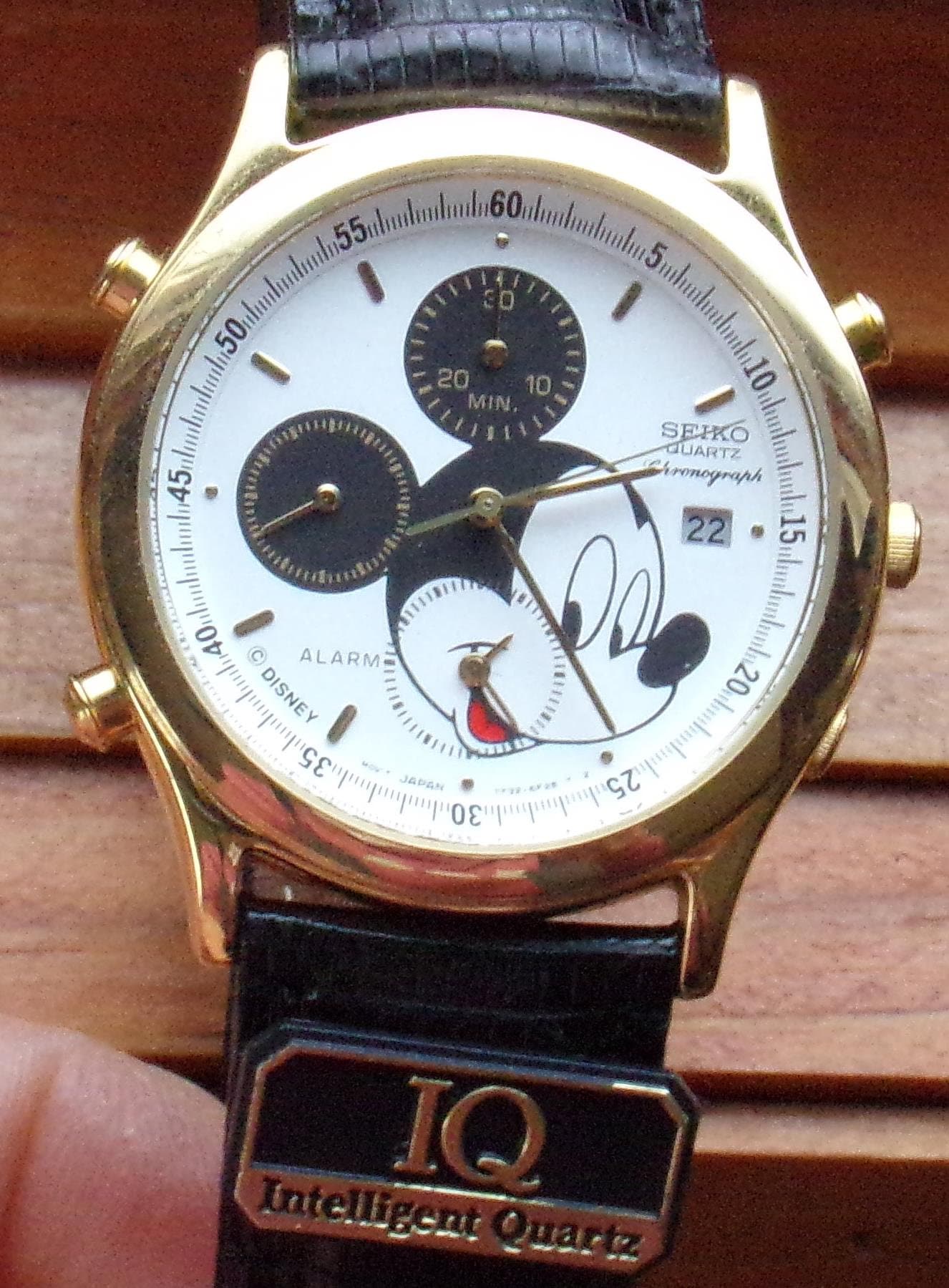 Seiko mickey mouse chronograph watch sale