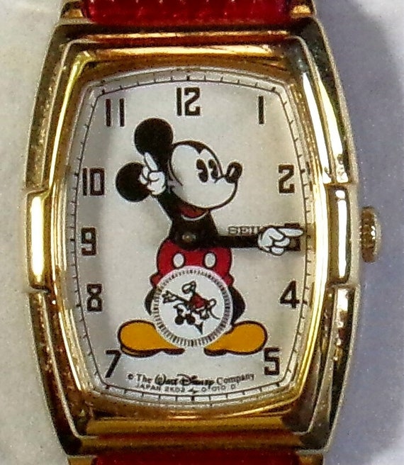 Disney Seiko Ladies Mickey Mouse Watch! Anniversa… - image 1