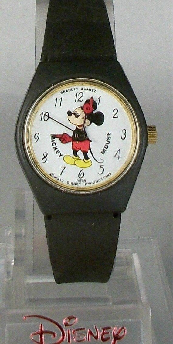 Orologio Topolino Disney al quarzo Bradley Nuovo Fuori | Etsy Italia