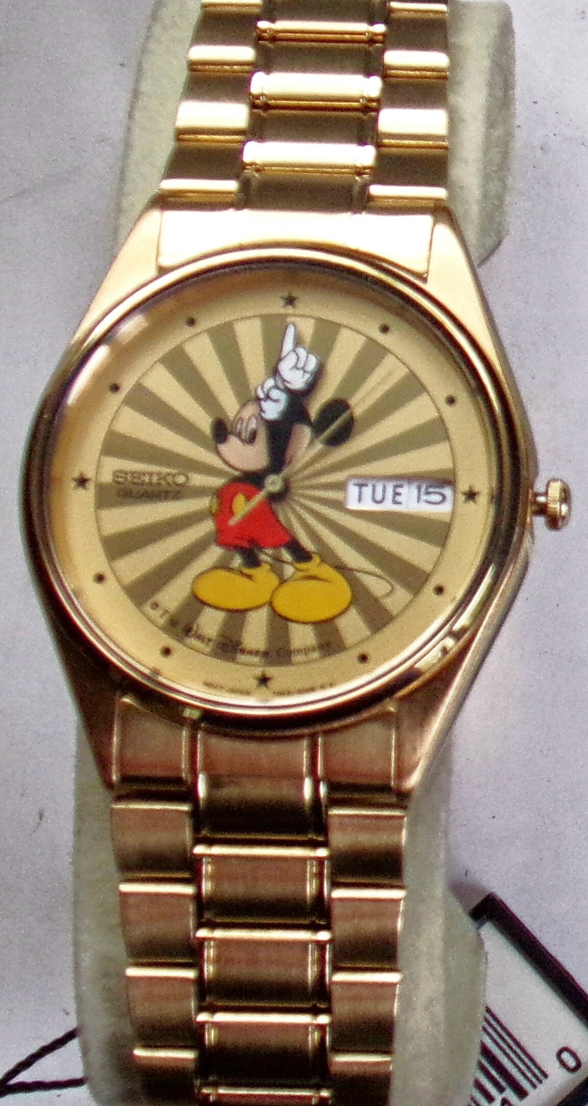 Brand-new Seiko Mens Mickey Mouse Watch Starburst Dial - Etsy