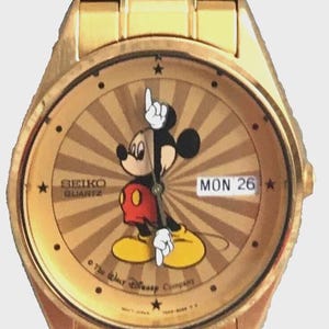Vintage Seiko Quartz Mickey Mouse \