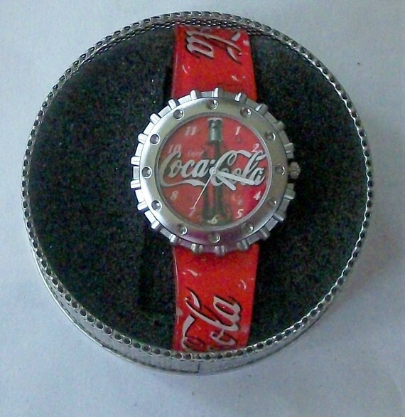 BrandNew UNWORN Bottlecap CocaCola Watch! Matching … Gem