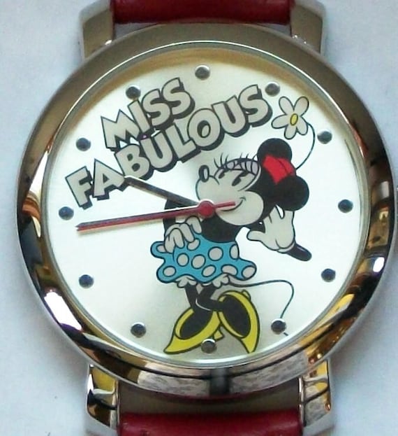 Disney REtired Minnie Mouse Watch! MISS FABULOUS!