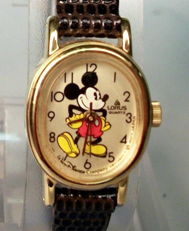 ladies mickey mouse watch
