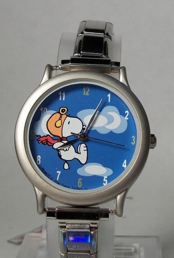 Charles Schultz Peanuts Snoopy italian Charm Watch
