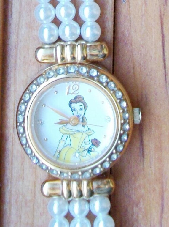 Disney Retired Beauty and the Beast Watch! Belle … - image 3