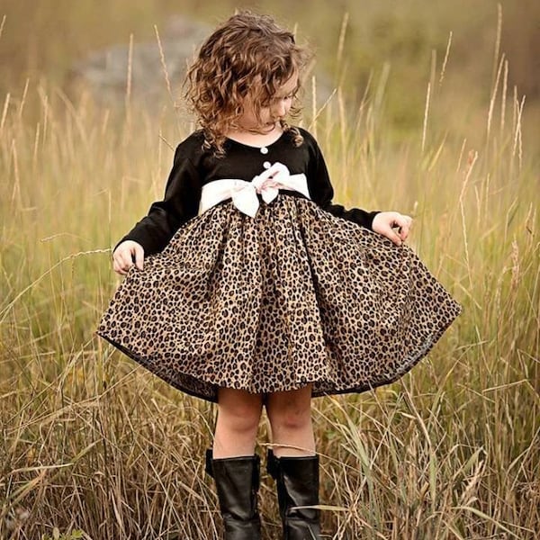 Leopard Baby Girl Etsy