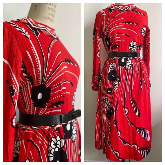 Vintage 1970's Paganne Gene Berk Designer Op Art D