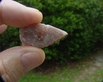 Geode arrowhead all natural arrowhead geode arrowhead bird point reproduction replica kd7