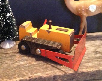 glass tonka bulldozer