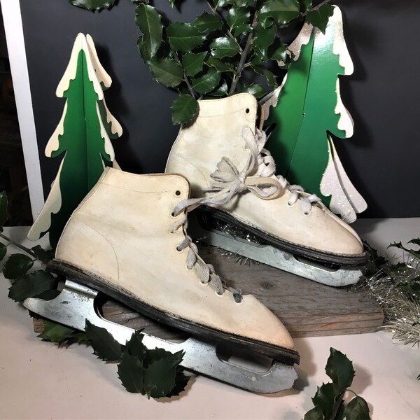 Vintage Ice Skates Etsy