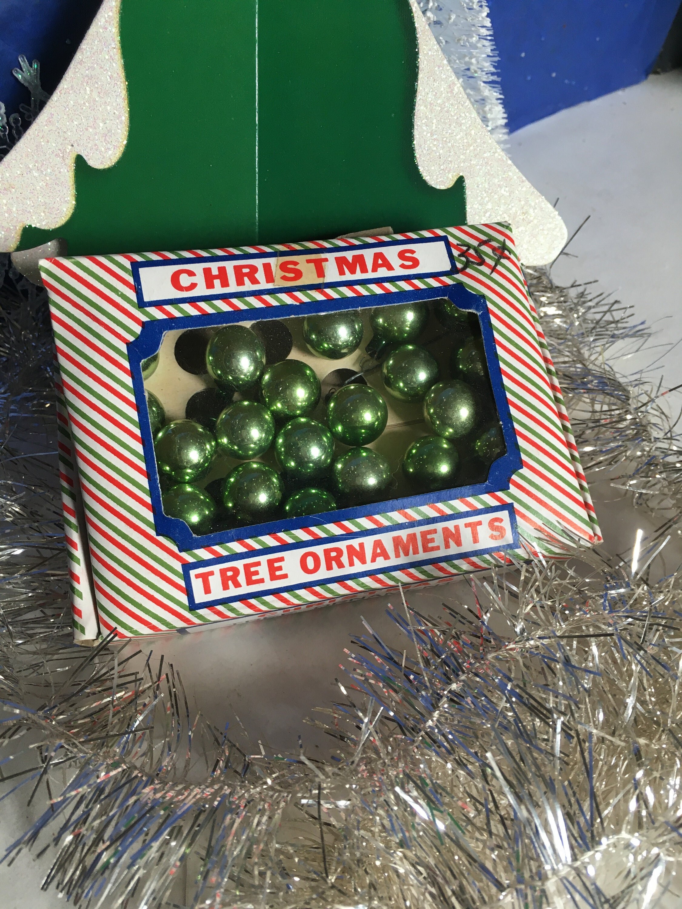 vintage mini ornaments ❀ マスカット＆ブドウ set