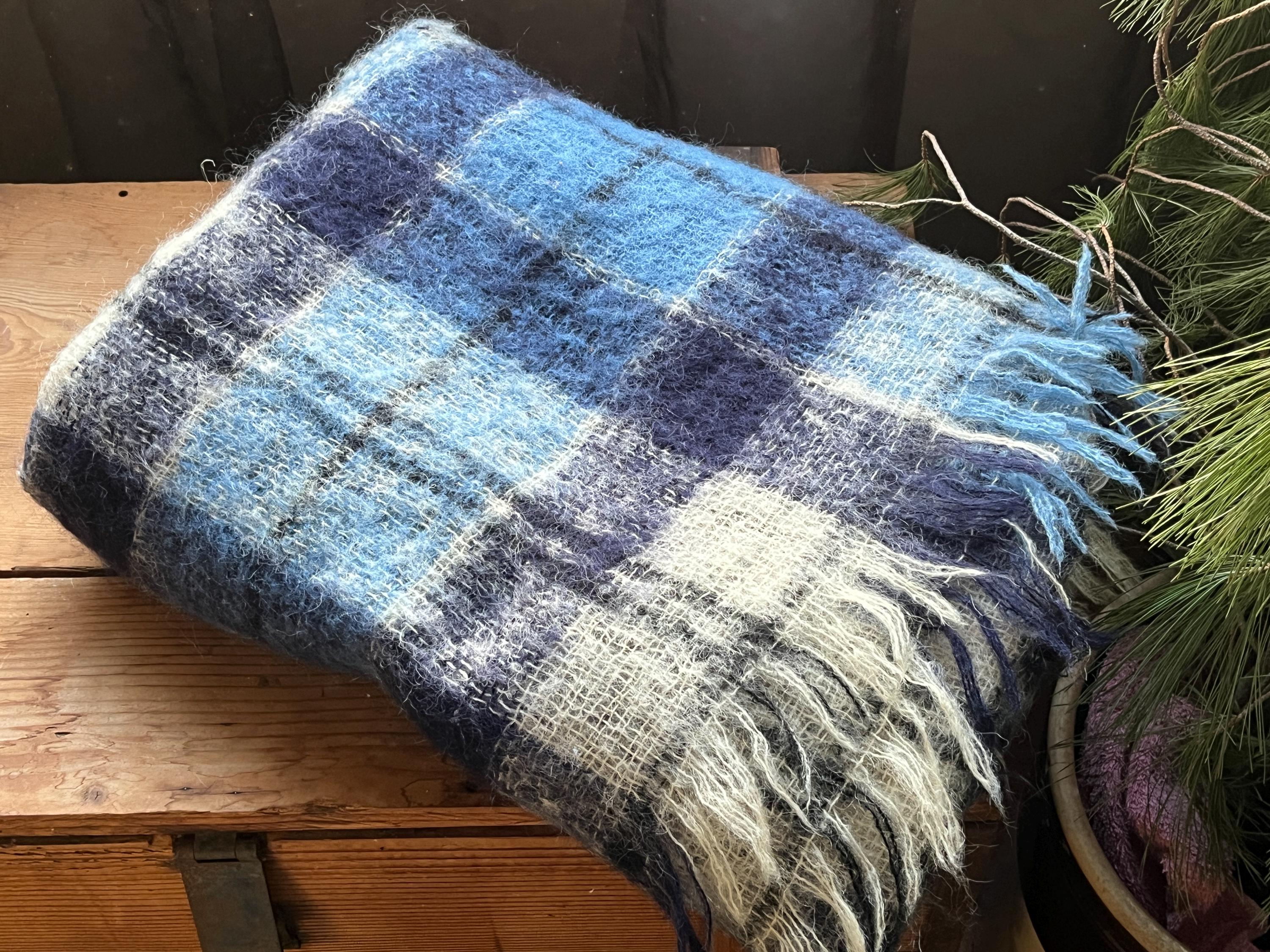 VINTAGE 100% MOHAIR BLANCKET ショール 超肉厚 Vintage Mohair Throw - Etsy