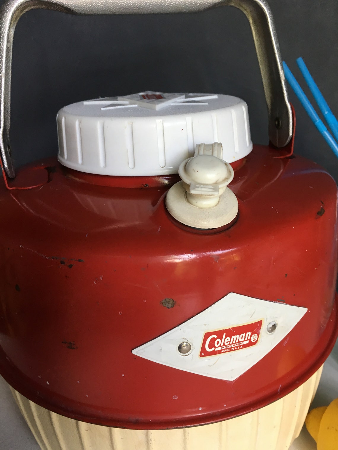 Vintage Coleman Thermal Jug 1 Gallon Retro Picnic Beverage Etsy