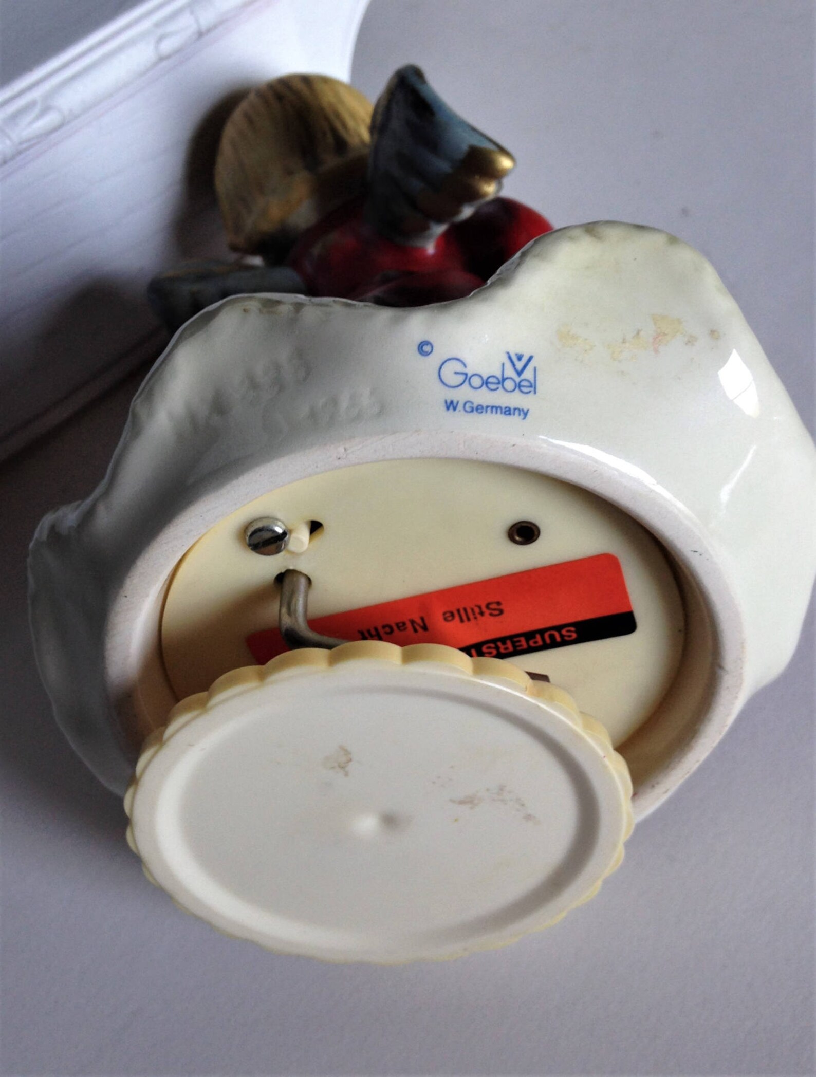 Vintage Goebel Christmas Angel Music Box Goebel Goebel Angel Etsy