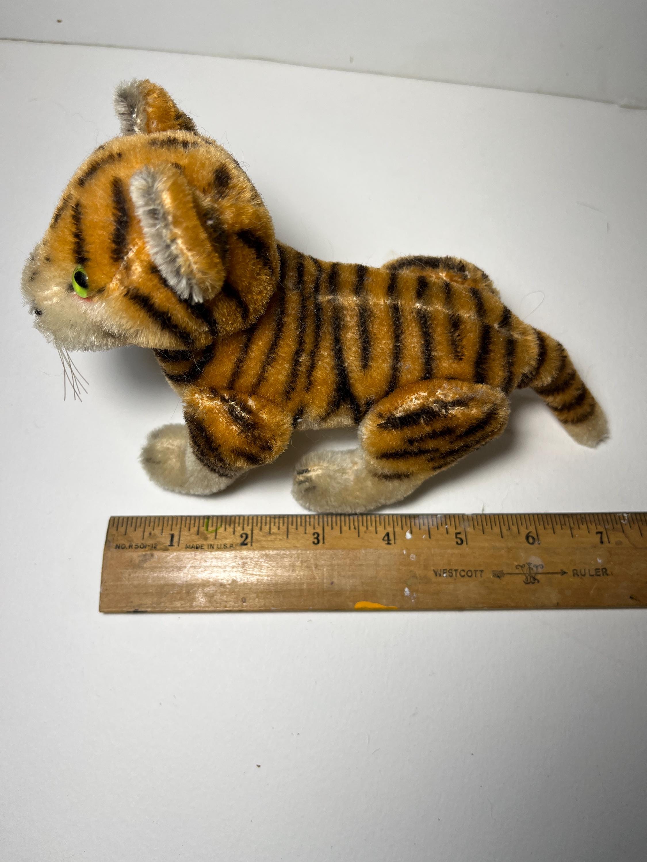Vintage Steiff Mohair Tiger Jointed 1950s Germany - Etsy