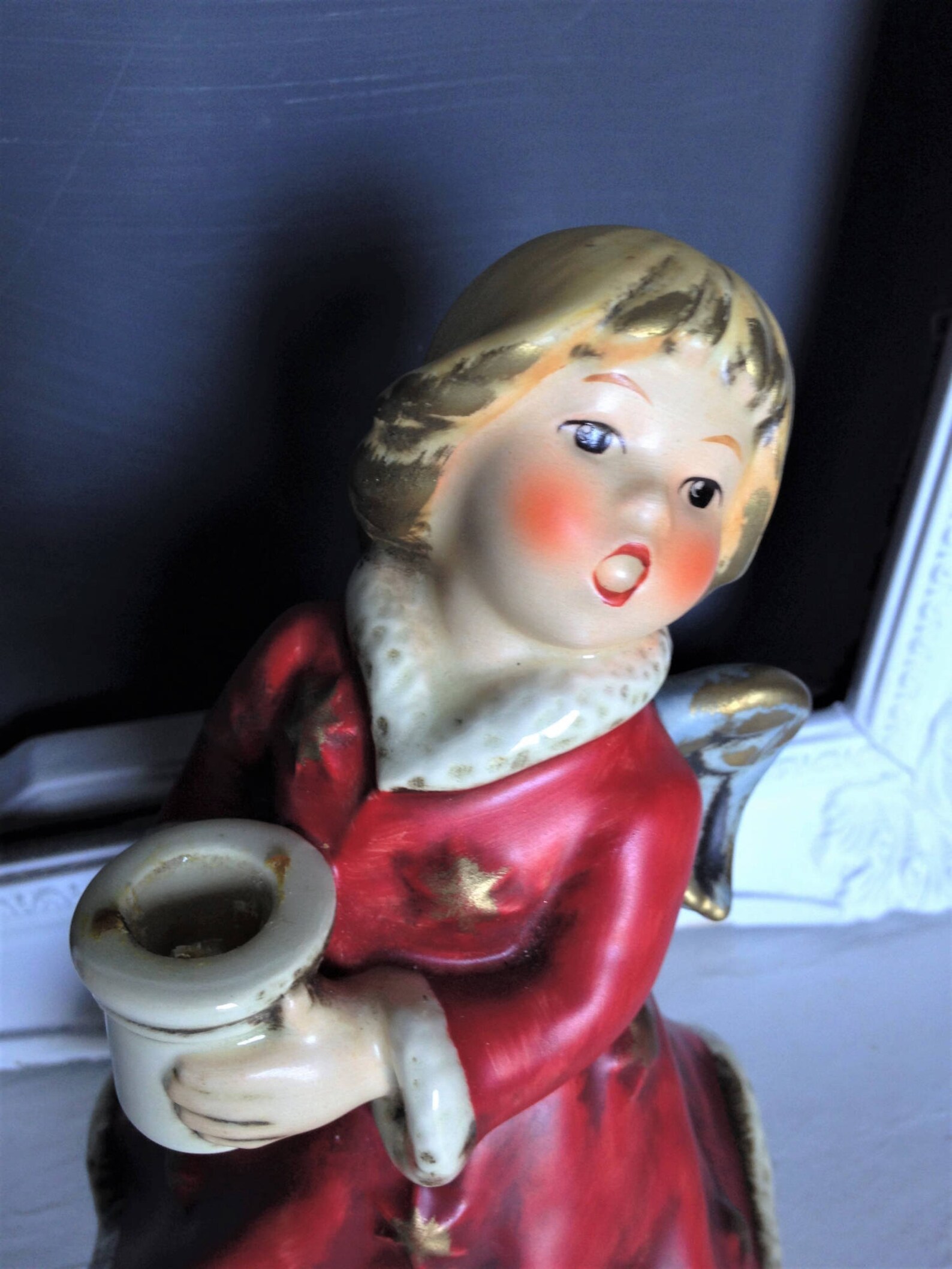 Vintage Goebel Christmas Angel Music Box Goebel Goebel Angel Etsy