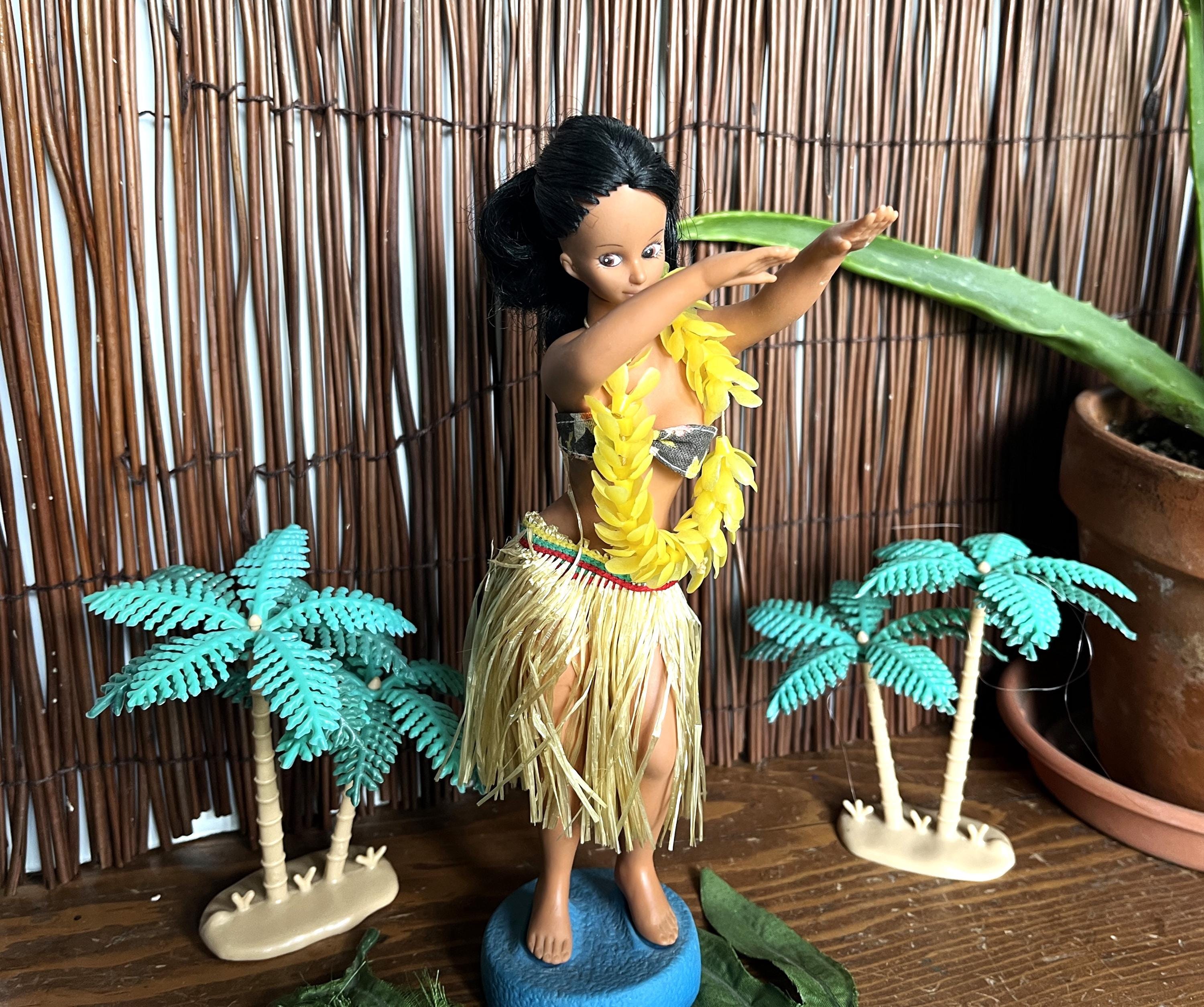 Vintage Aloha Hawaii Hula Dancer Doll 1960s Kitschy Souvenir - Etsy