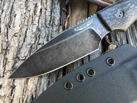 Bradford Guardian 4, Sabre Grind, CPM-3V Blade, Nimbus, Carbon