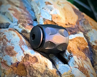 Lionsteel Bronze Titanium Pearl/Lanyard Bead