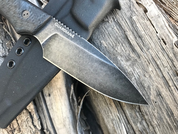 Bradford Guardian 4, Sabre Grind, CPM-3V Blade, Nimbus, Carbon