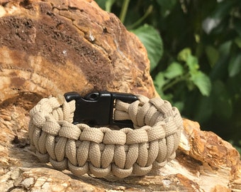 Premium Paracord Survival Tan, Made in USA, FREE SHIPPING