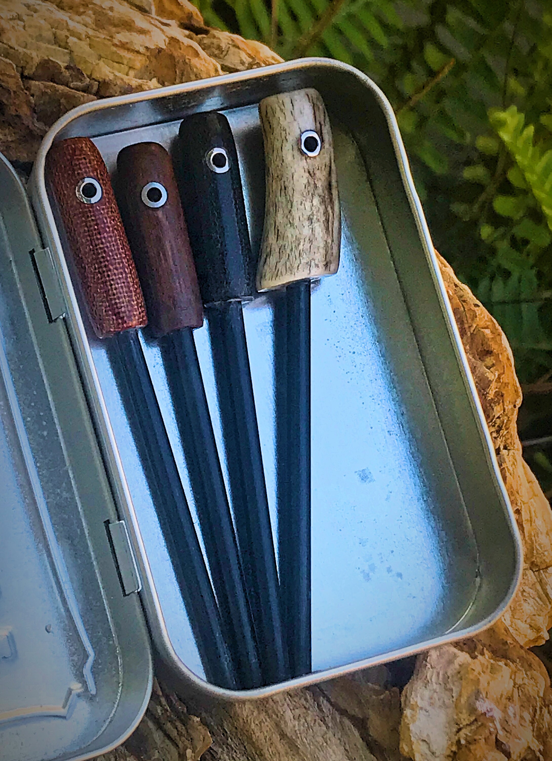 Micro Ferro Rod Micro Altoids Tin Kit Black Micarta Ferrocerium Rod - Etsy