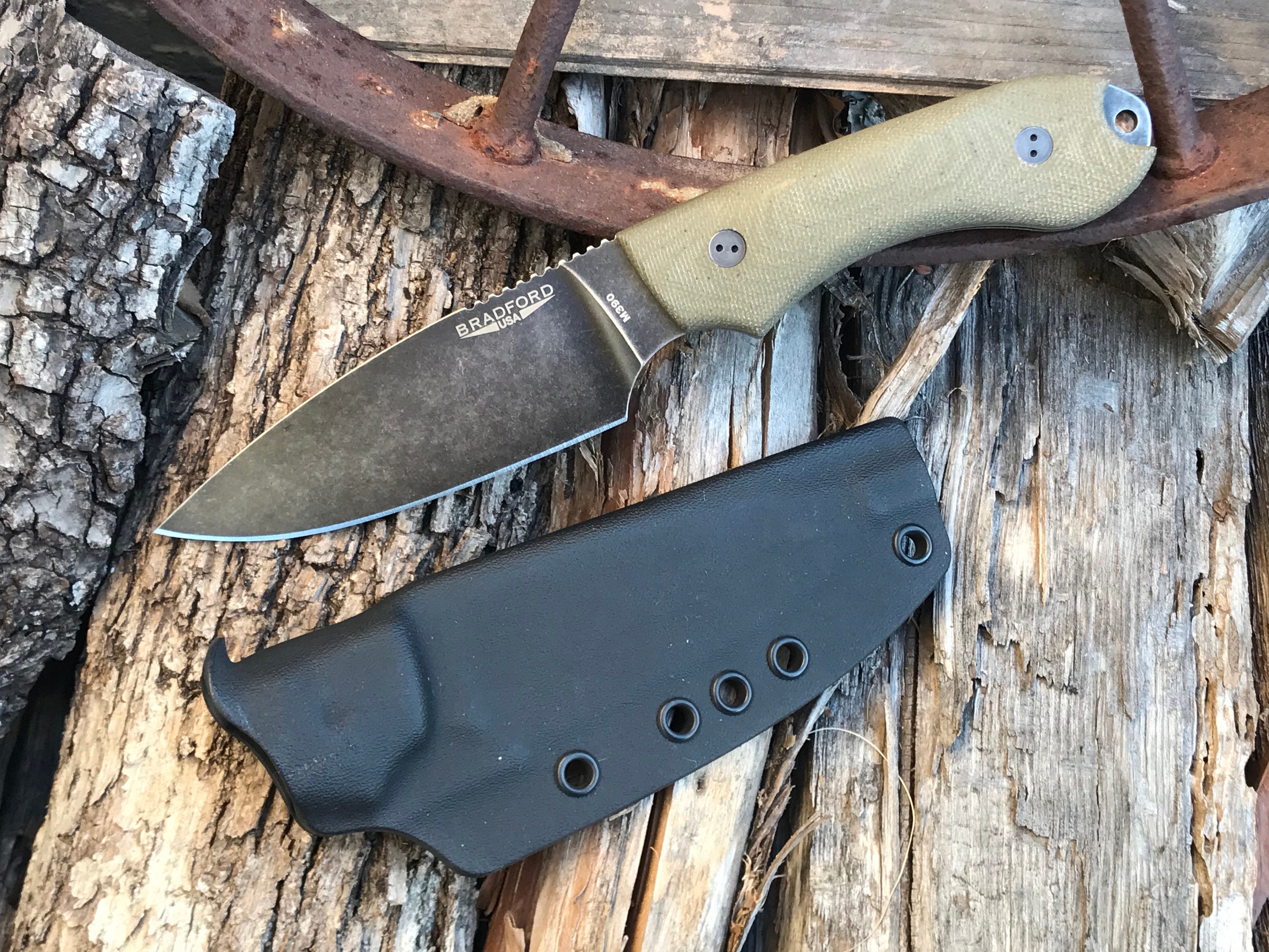 Bradford Guardian 4 Full Flat Grind M390 Blade Nimbus 3D Etsy