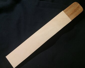 Premium 10" Solid Oak and 10oz Leather Knife and Tool Strop