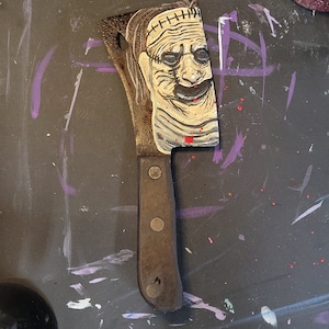 Leatherface meat cleaver