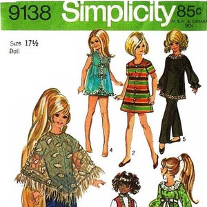 Fashion Doll Clothes for 11.5 inch dolls Sewing Pattern McCalls 6232 –  originalwoolydragon