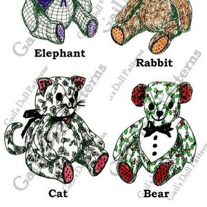 E685 PDF of Tiny Little 4" Potbellied Pets