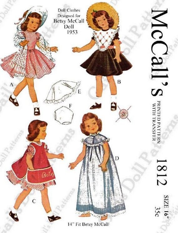 betsy mccall doll value