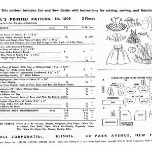 E430 PDF Ginny, Muffie, Alexanderkin Wardrobe Pattern for 8 Doll Clothes image 2