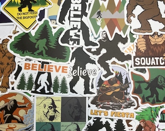 Sasquatch Bigfoot-laptopstickers