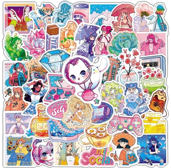 Sticker Shock: Transform Your Laptop into an Anime Wonderland