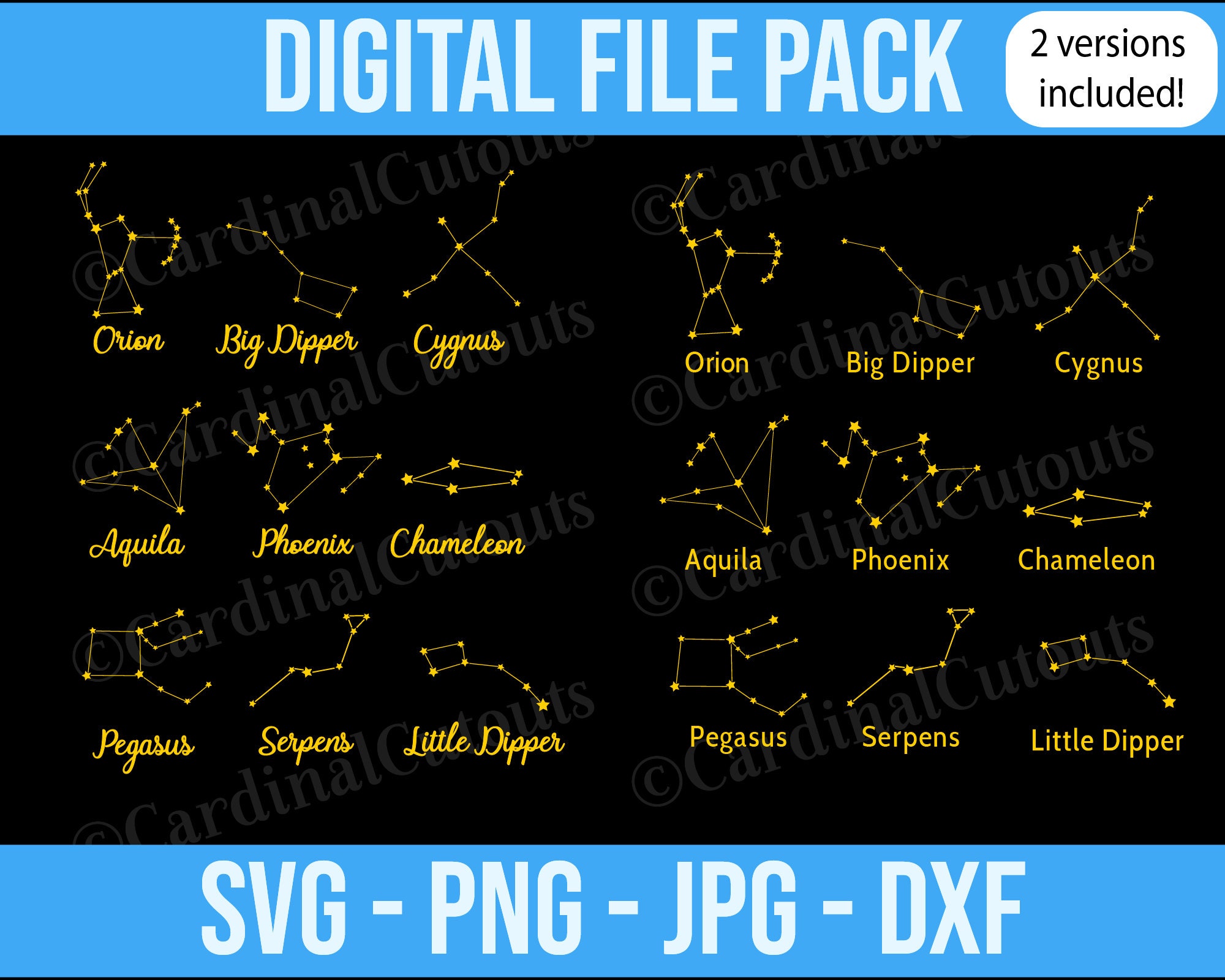 big dipper little dipper constellation