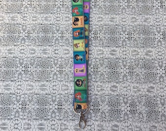 Princess Lanyard / Ariel / Belle / Jasmine / Pocahontas / Rapunzel / Merida / Mulan / ID Holder