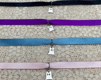 Julie and the Phantoms Ghost Chokers / Necklace / Sunset Curve / JATP / Ghost Choker
