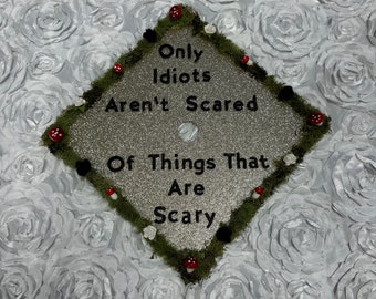 Grad Cap Topper Inspired by The Cruel Prince / Jude Duarte / Cardan Greenbriar / The Wicked King / King of Fairy / Graduation / Bookish