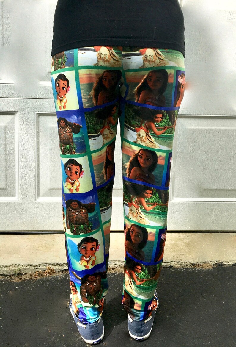 Moana Womens Lounge Pants Princess Baby Moana Leggings