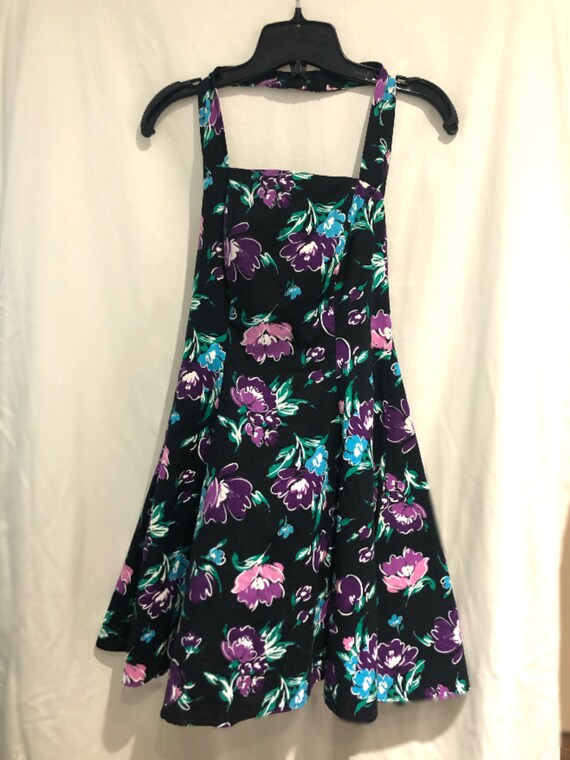 Vintage 90's Floral Halter Dress