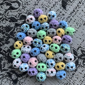 Mini Stress Friends | Stress Relief Ball | Soft Stress Ball | Small Gifts | Soft Squishy Stress Ball | Worry Pet | Desk Pet | Mini Stress