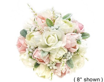 Des Magnolias Sur Ma Voie Lactee Bouquet De Mariee Tons Roses