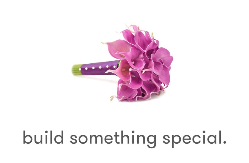 Create Your Own Bouquets Your kit includes 3 Dozen Real Touch Etsy