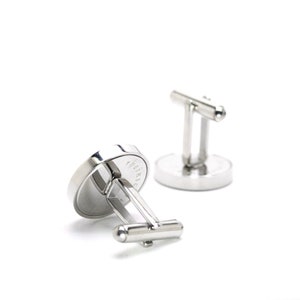 Cufflinks with postage stamps Cologne Cathedrale // wedding // groom image 7