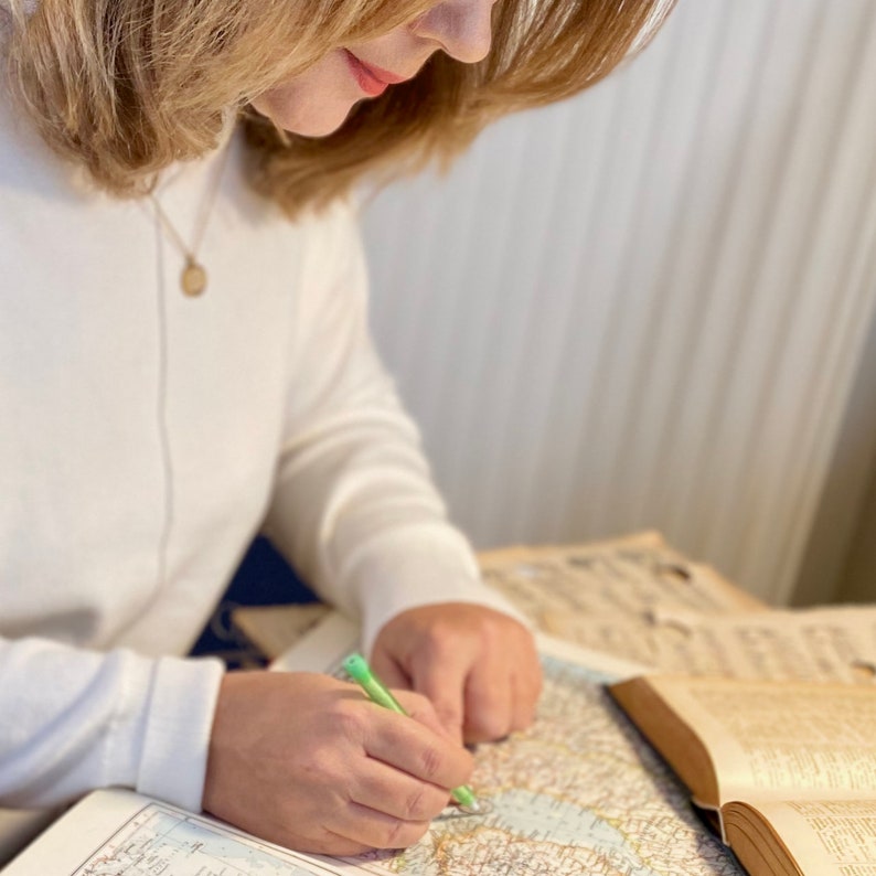 Cufflinks from Vintage Maps // Wedding // wanderlust / personalized image 7