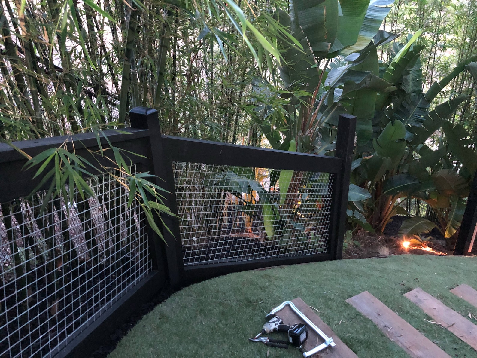 Farm Fence W/ Wire Mesh Etsy