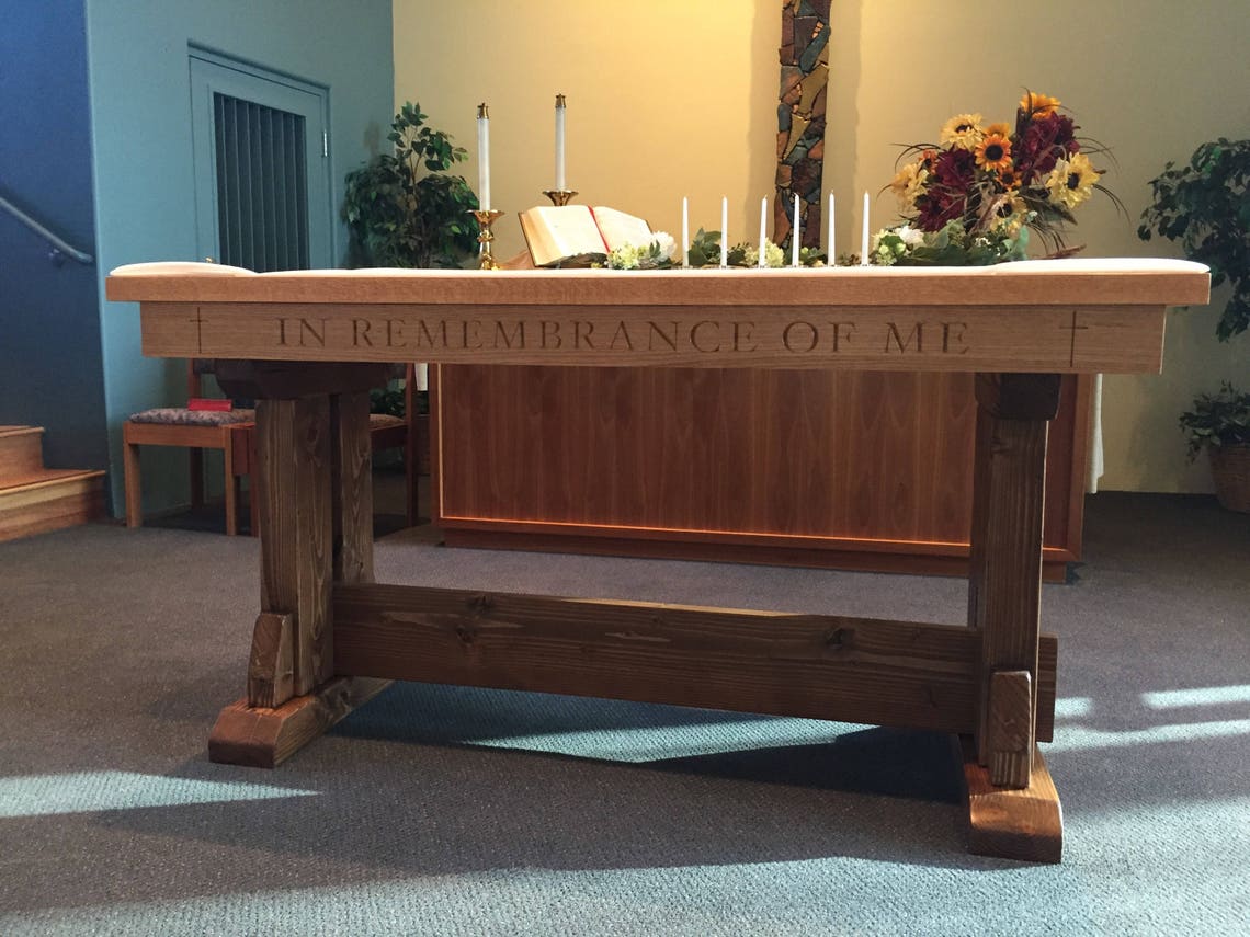 Communion Table Etsy